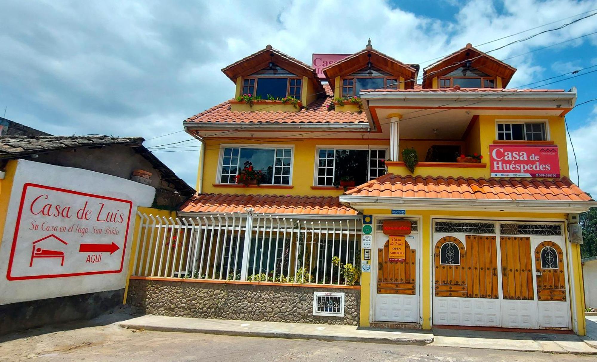 לינה וארוחת בוקר אוטהוואלו Casa De Luis מראה חיצוני תמונה